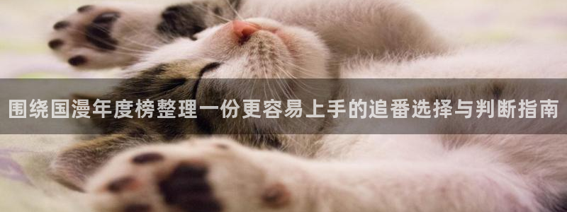 漫蛙里:围绕国漫年度榜整理一份更容易上手的追番选择与判断指南配图