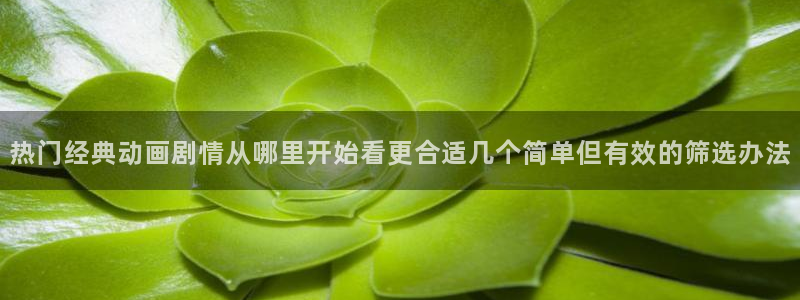 蛙漫屋:热门经典动画剧情从哪里开始看更合适几个简单但有效的筛选办法配图
